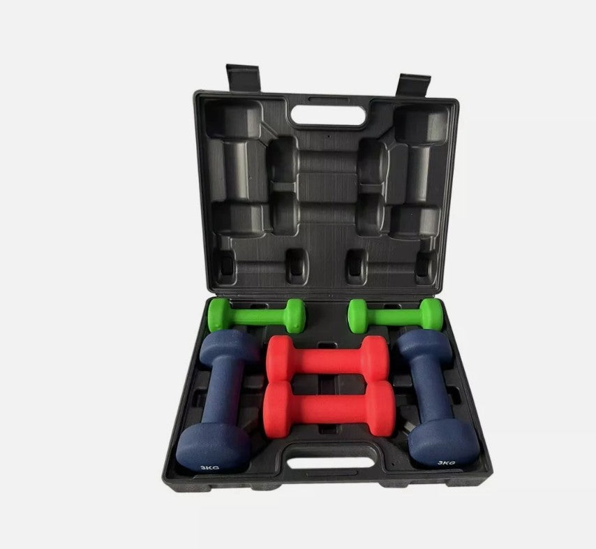 12kg Neoprene Dumbbells
