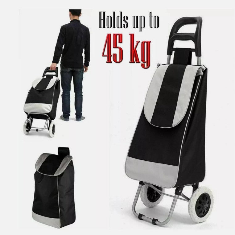 35L Shopping Trolley Large Lightweight Folding Waterproof Bag