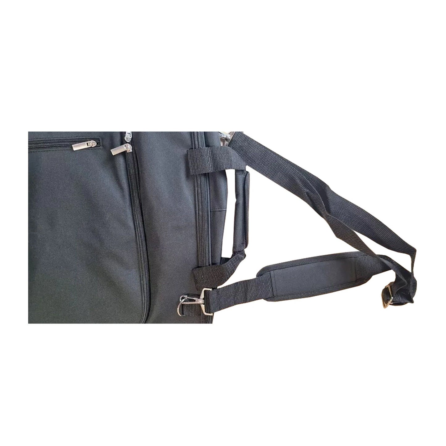 Travel Bag Garment Carrier Large Foldable Premium Cover Storage Suit Black