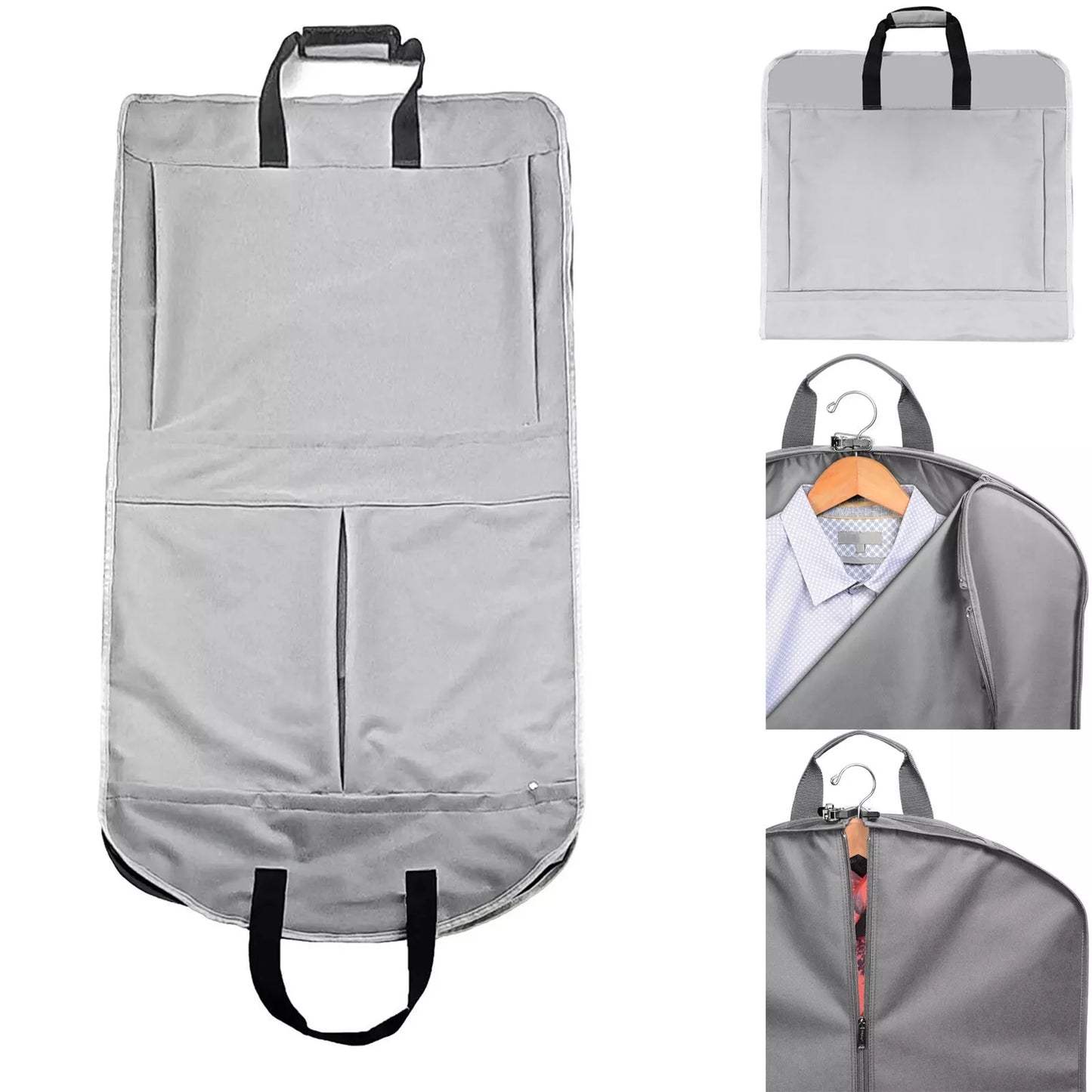 Suit Garment Bag Premium XL Travel Carrier Wardrobe Jacket Dress Cover Storage