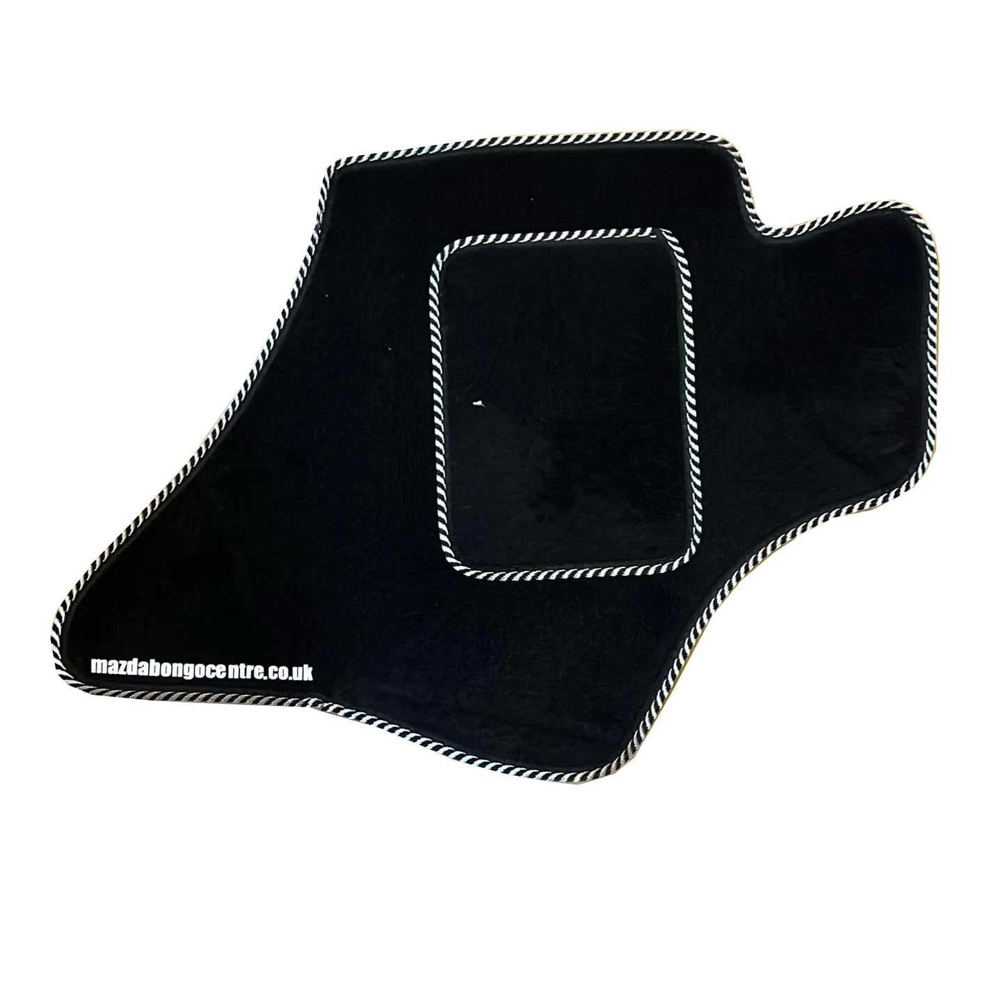 Carpet Car Floor Mats With Heel Pad to Fit SILVER EDGING Mazda Bongo Friendee