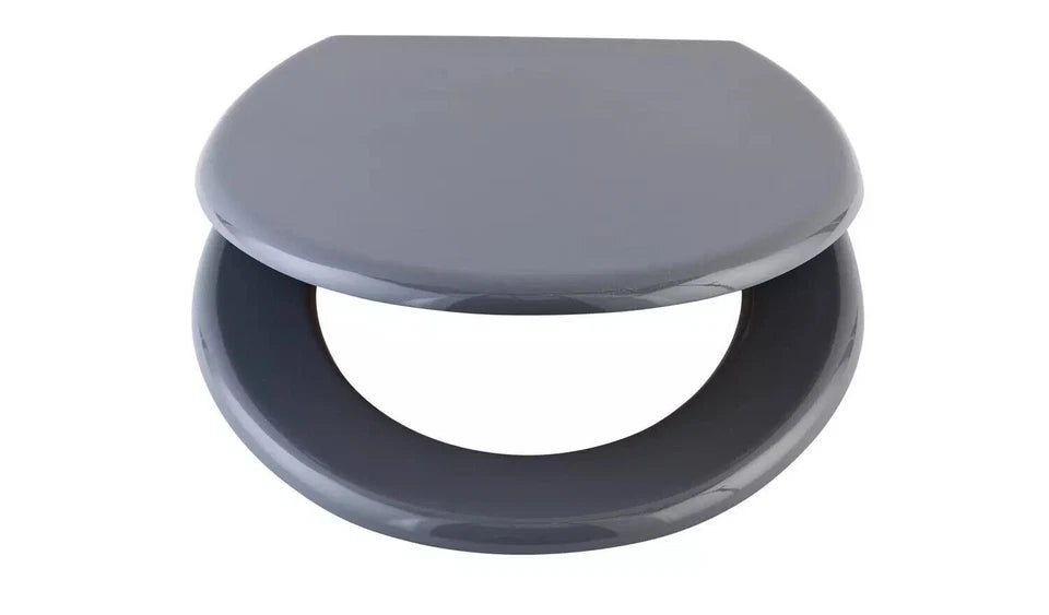 18" MDF UNIVERSAL BATHROOM WC TOILET SEAT QUICK EASY FIT WOODEN 18INCH