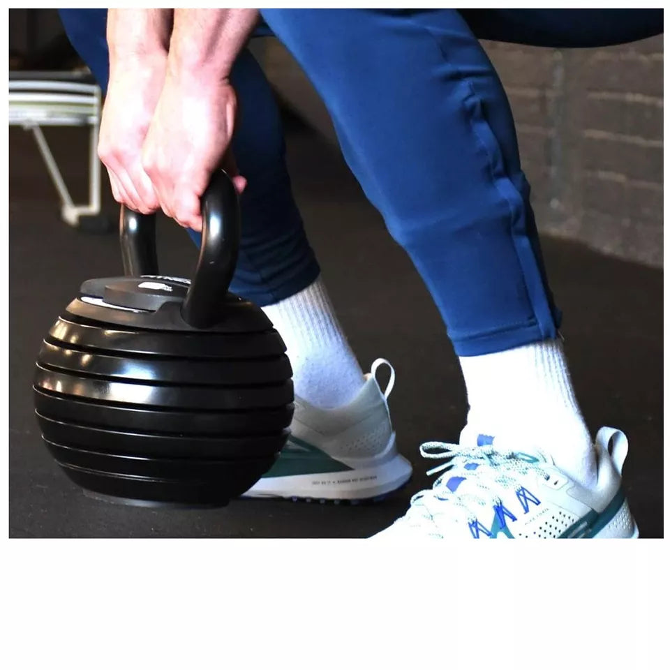 9KG Adjustable Kettlebell Weight Exercise Home Gym Fitness Workout