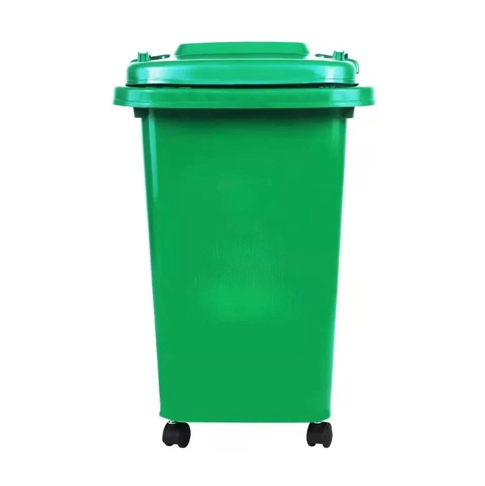 Recycling Wheelie Bin Dustbin Rubbish Waste Trash Kitchen Home Office 30L 50L
