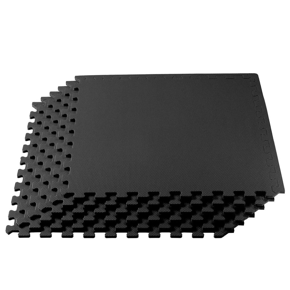 20PCS GYM FLOOR MATS INTERLOCKING TILES EVA FOAM SOFT YOGA PLAY WORK SHOP GARAGE