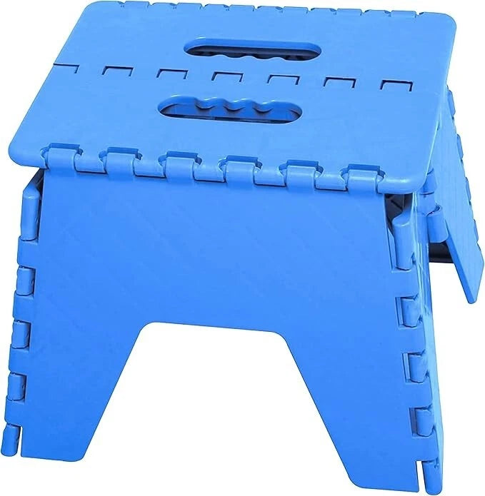 STEP STOOL FOLDING HANDY HOME KITCHEN 120KG FLAT STORAGE COLLAPSIBLE MULTI USE