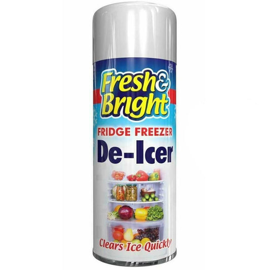3x Fridge Freezer De Icer Spray Defrost Ice Quickly Anti Bacterial Deicer 200ml