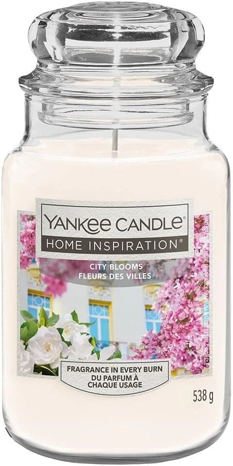 Yankee Candle Home Inspirations Large Glass Jar Candle 538g, Scented Fragranced