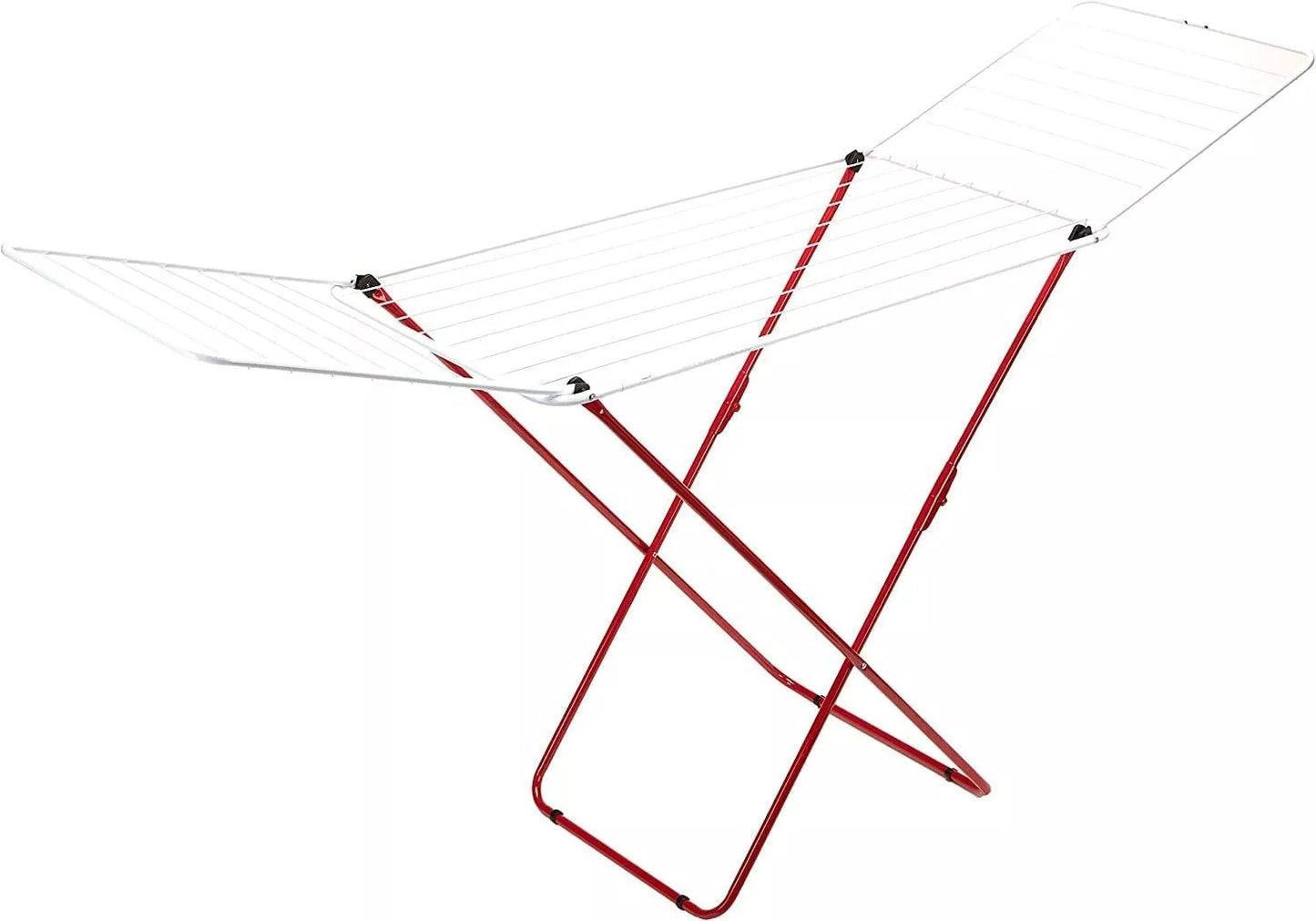 14M Large Cross Wing Folding Clothes Drying Rack Airer Washing Laundry Dryer