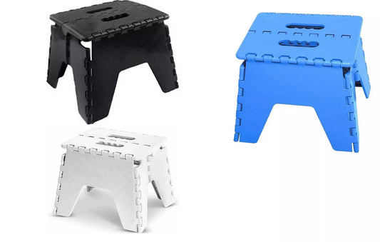 STEP STOOL FOLDING HANDY HOME KITCHEN 120KG FLAT STORAGE COLLAPSIBLE MULTI USE