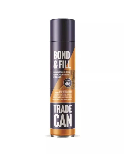 750ml Expanding Foam Filler Spray PU Bond and Fill Sealing Cracks Insulating Gap
