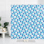 Curtain Shower 100% PEVA Waterproof Bathroom Mould Free 12 Rings 180 x 180cm