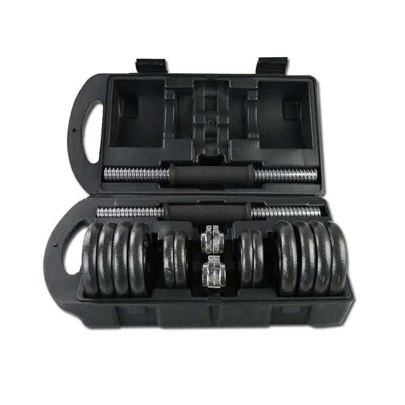 Cast Iron Adjustable Dumbbell Weight Barbell Set Men Women 15kg 20kg 30kg 50kg