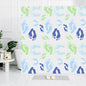 Curtain Shower 100% PEVA Waterproof Bathroom Mould Free 12 Rings 180 x 180cm