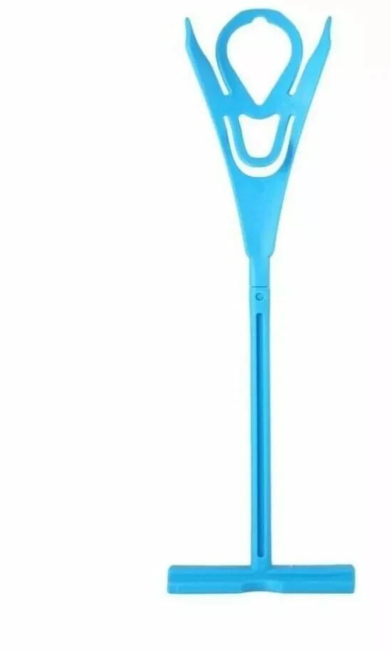 Sock Helper Puller Aid Sock Slider Without Bending Fast & Easy To Use Blue