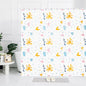 Curtain Shower 100% PEVA Waterproof Bathroom Mould Free 12 Rings 180 x 180cm