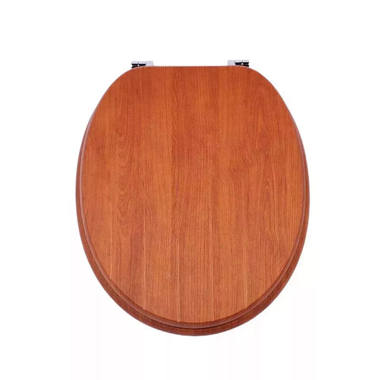 18" MDF UNIVERSAL BATHROOM WC TOILET SEAT QUICK EASY FIT WOODEN 18INCH