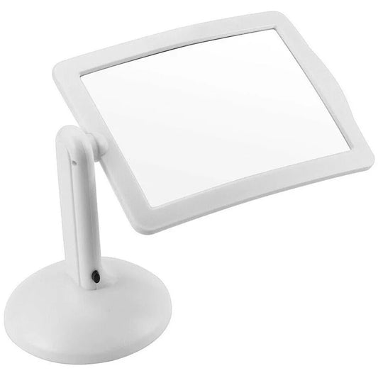 Large LED Magnifying Glass With Stand Lamp Hands Magnifier Foldable Clamp New