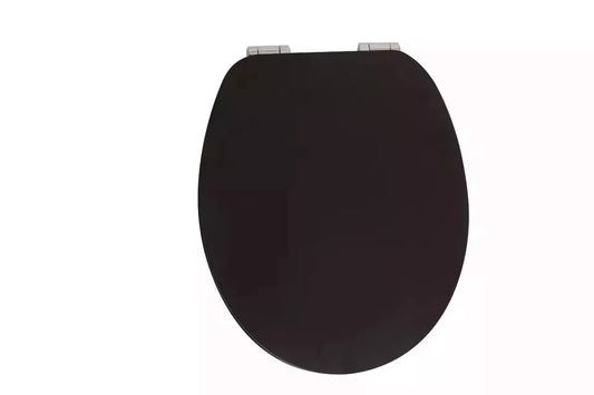 18" MDF UNIVERSAL BATHROOM WC TOILET SEAT QUICK EASY FIT WOODEN 18INCH